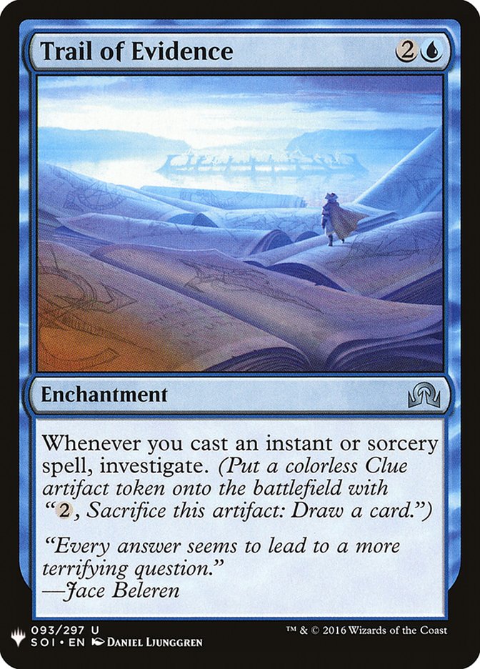 Trail of Evidence [Mystery Booster] | Good Games Cannington