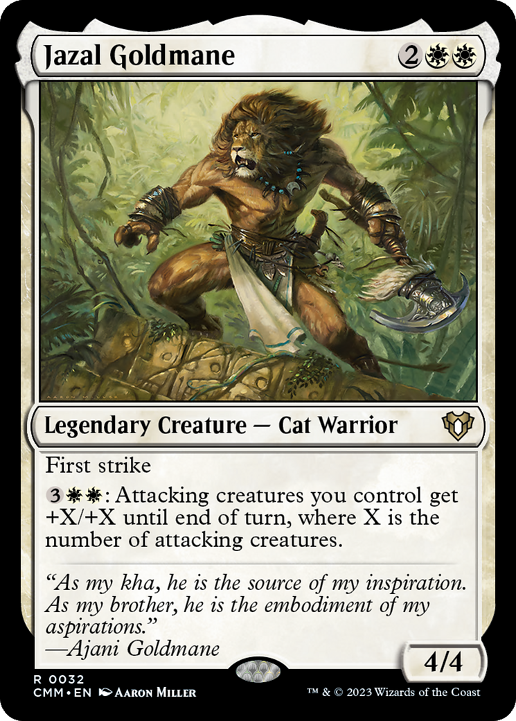 Jazal Goldmane [Commander Masters] | Good Games Cannington
