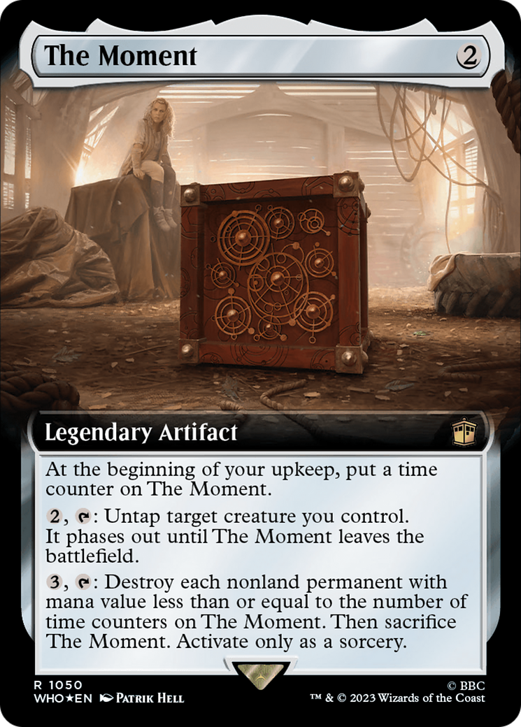 The Moment (Extended Art) (Surge Foil) [Doctor Who] | Good Games Cannington
