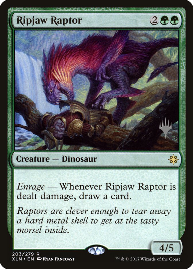 Ripjaw Raptor (Promo Pack) [Ixalan Promos] | Good Games Cannington