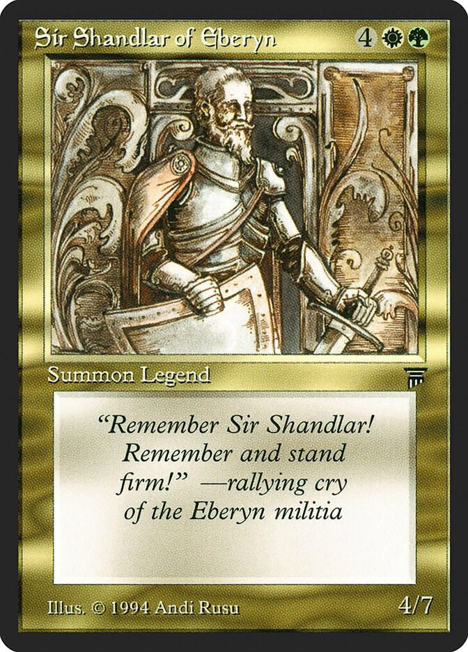 Sir Shandlar of Eberyn 257/310 (Legends)  | Good Games Cannington