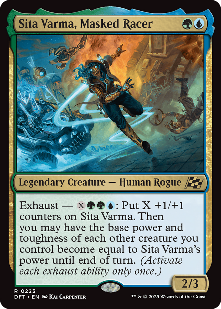 Sita Varma, Masked Racer [Aetherdrift] | Good Games Cannington