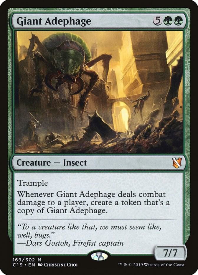 Giant Adephage 169/302 (Commander 2019)  | Good Games Cannington