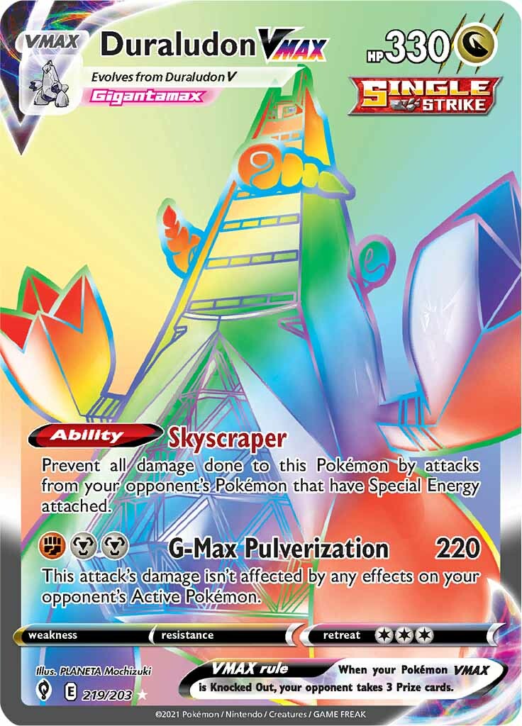 Duraludon VMAX (219/203) [Sword & Shield: Evolving Skies] | Good Games Cannington
