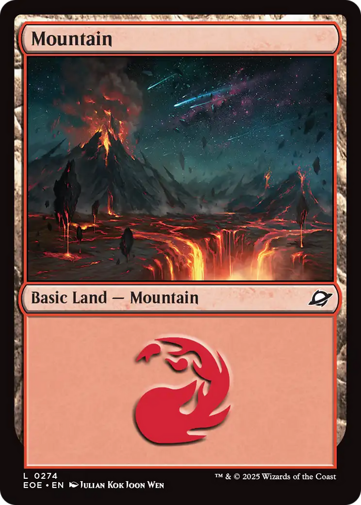 Mountain (0274) [Edge of Eternities] | Good Games Cannington