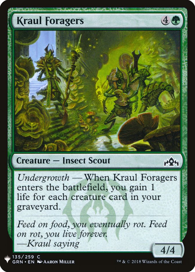 Kraul Foragers [Mystery Booster] | Good Games Cannington