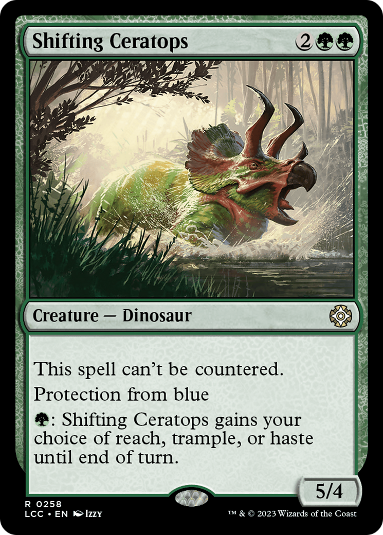 Shifting Ceratops [The Lost Caverns of Ixalan Commander] | Good Games Cannington