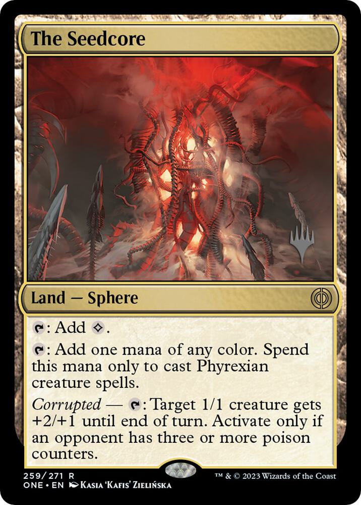 The Seedcore 259 (Promo Pack: Phyrexia: All Will Be One)  - Foil | Good Games Cannington