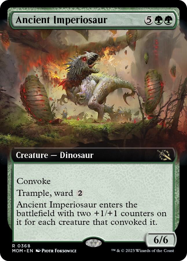 Ancient Imperiosaur Extended Art 368 (March of the Machine)  | Good Games Cannington