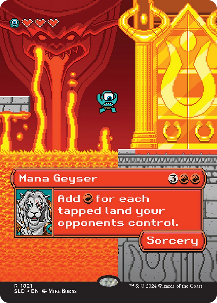 Mana Geyser [Secret Lair Drop Series] | Good Games Cannington
