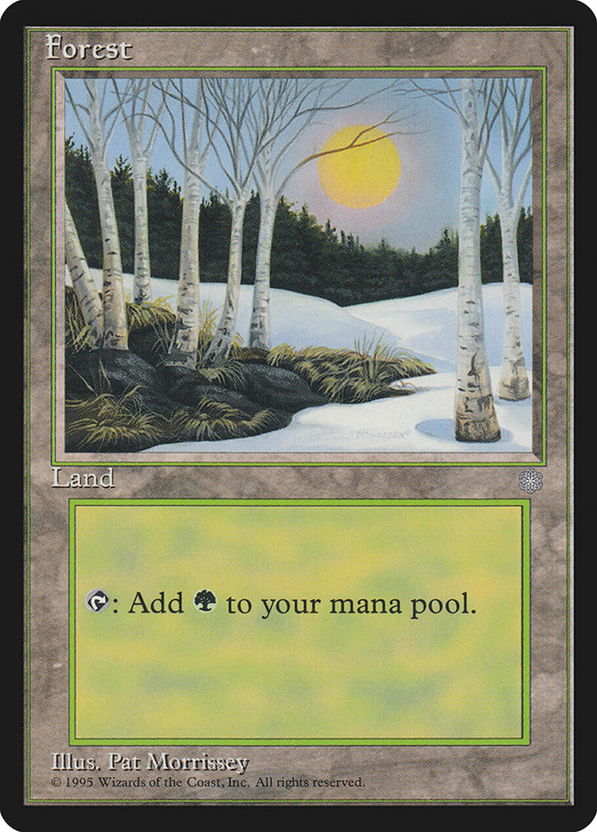 Forest (Sun Visible) [Ice Age] | Good Games Cannington