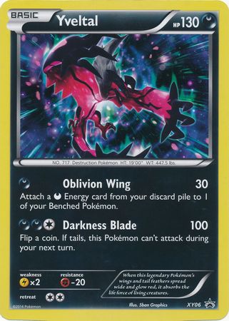 Yveltal (XY06) (Jumbo Card) [XY: Black Star Promos] | Good Games Cannington