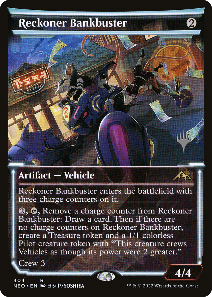 Reckoner Bankbuster (Showcase) [The Brothers' War Promos] | Good Games Cannington