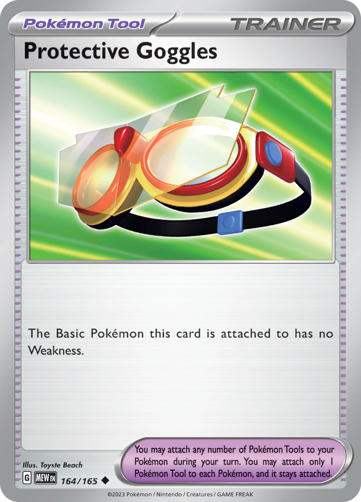 Protective Goggles (164/165) [Scarlet & Violet 151] | Good Games Cannington