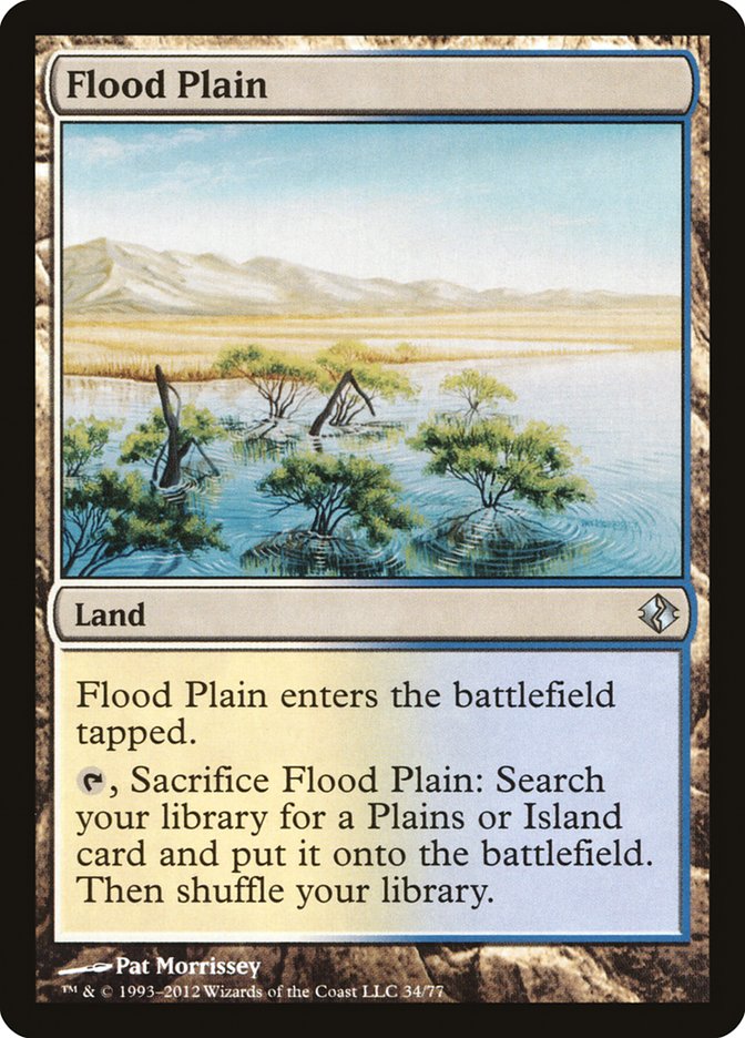 Flood Plain [Duel Decks: Venser vs. Koth] | Good Games Cannington