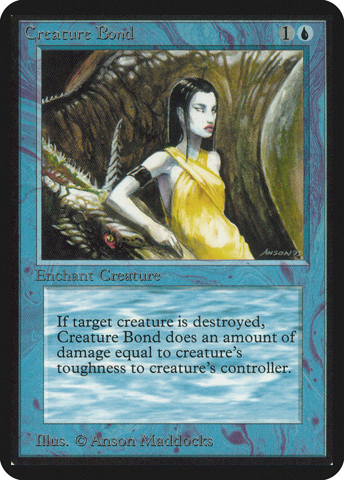 Creature Bond [Alpha Edition] | Good Games Cannington