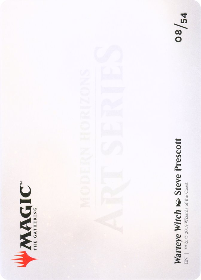 Warteye Witch // Warteye Witch [Modern Horizons Art Series] | Good Games Cannington