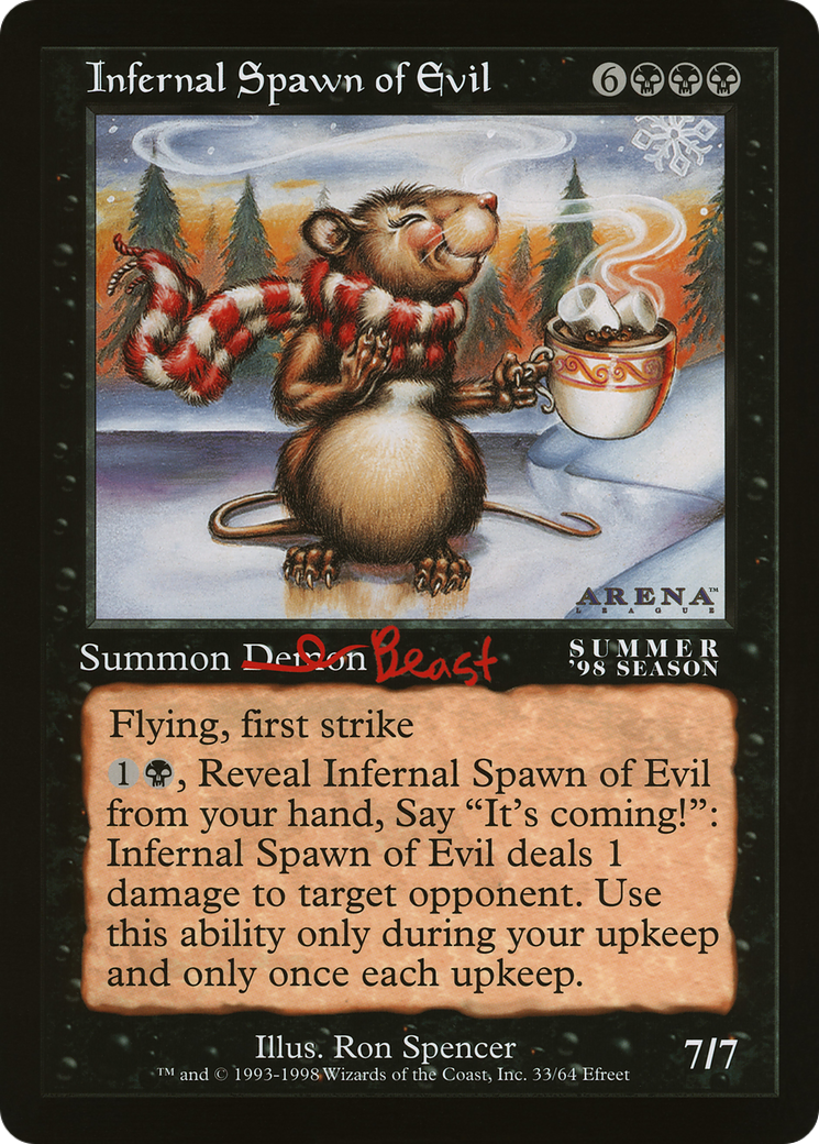 Infernal Grasp Art Card [Innistrad Remastered Art Series] | Good Games Cannington