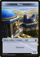 Satyr // Wall Double-Sided Token [Theros Beyond Death Tokens] | Good Games Cannington