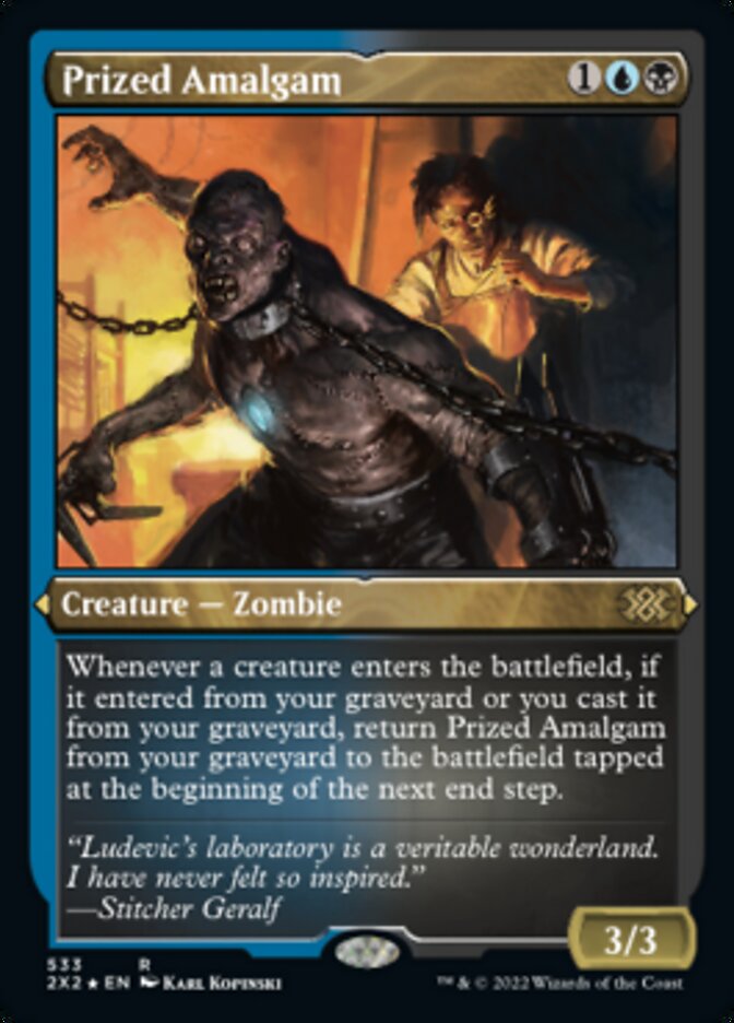 Prized Amalgam (Foil Etched) [Double Masters 2022] | Good Games Cannington