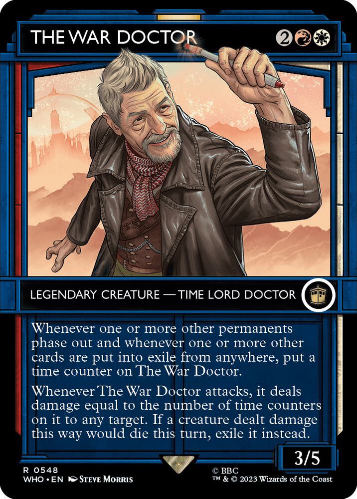 The War Doctor 548/331 (Universes Beyond: Doctor Who)  - Showcase | Good Games Cannington