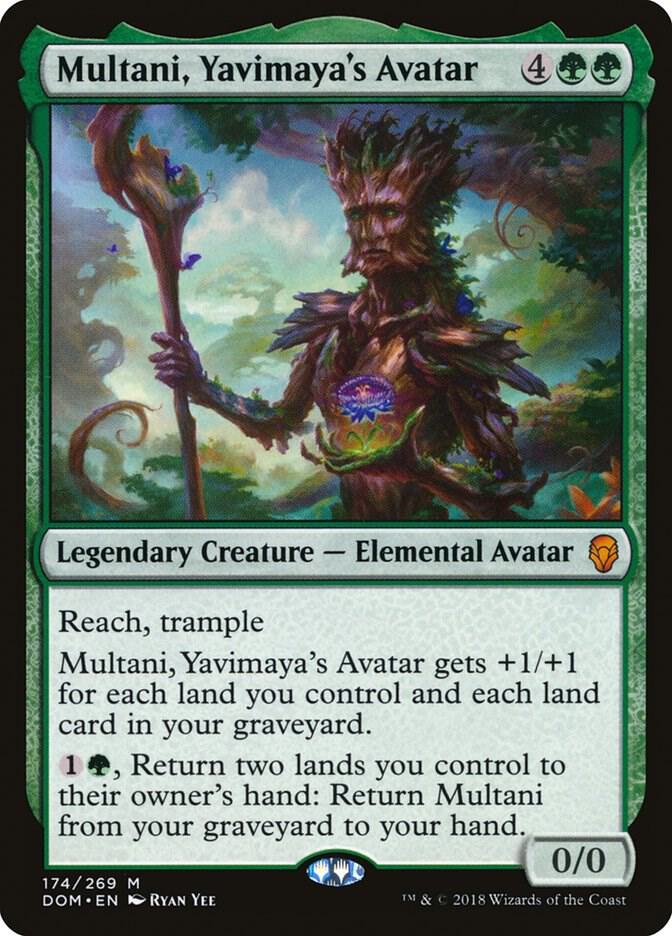 Multani, Yavimaya's Avatar 174/269 (Dominaria)  | Good Games Cannington