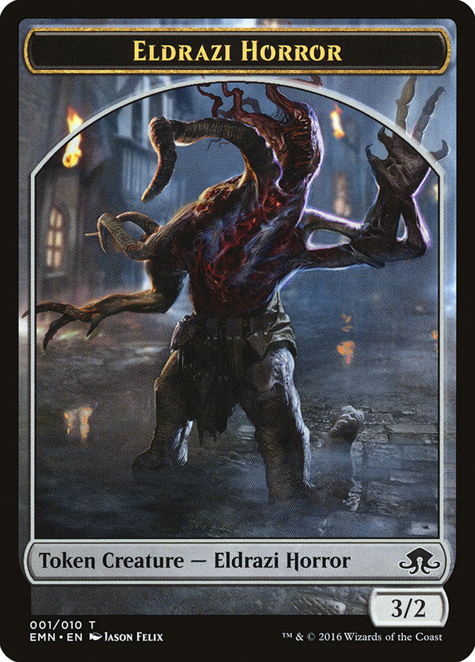 Eldrazi Horror Token [Eldritch Moon Tokens] | Good Games Cannington