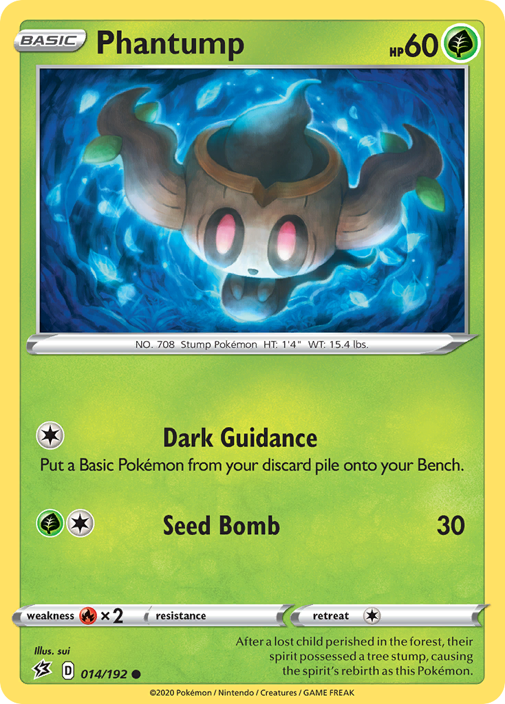 Phantump (014/192) [Sword & Shield: Rebel Clash] | Good Games Cannington