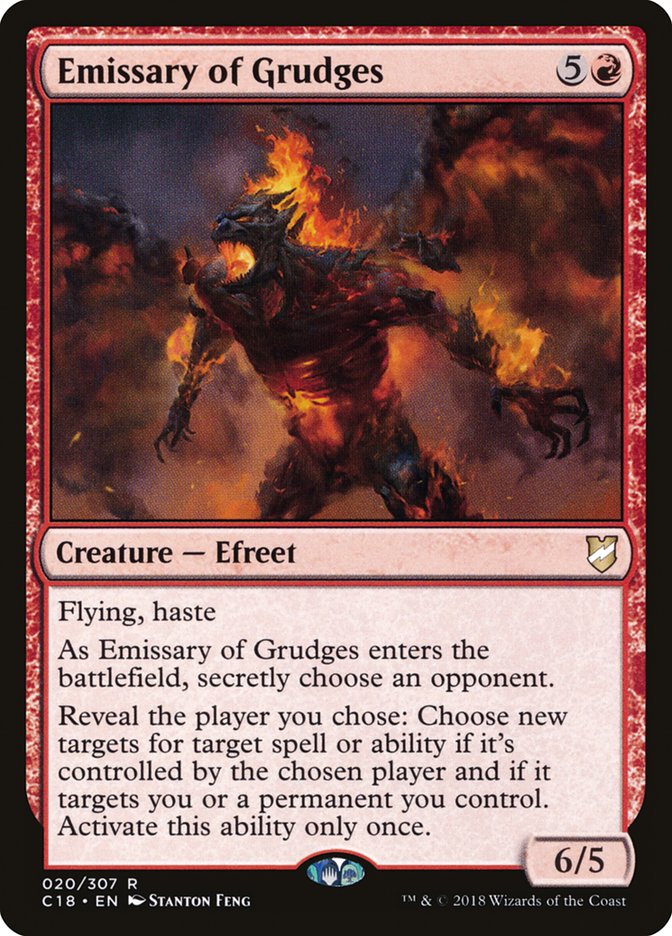 Emissary of Grudges 20 (Commander 2018)  | Good Games Cannington