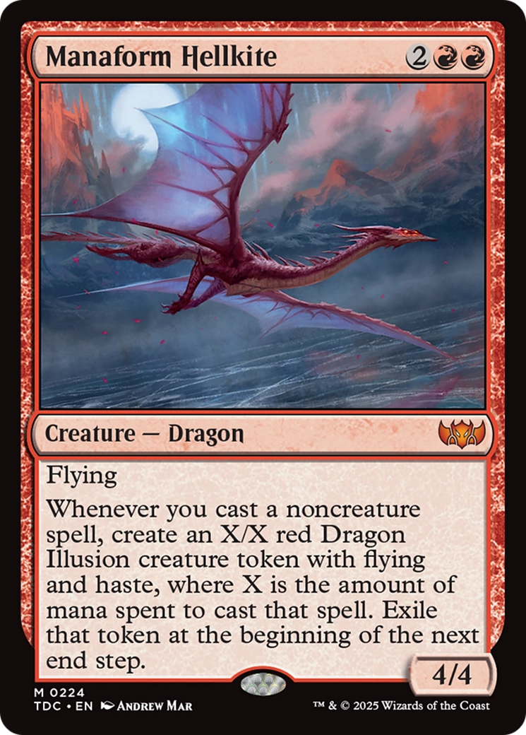 Manaform Hellkite [Tarkir: Dragonstorm Commander] | Good Games Cannington