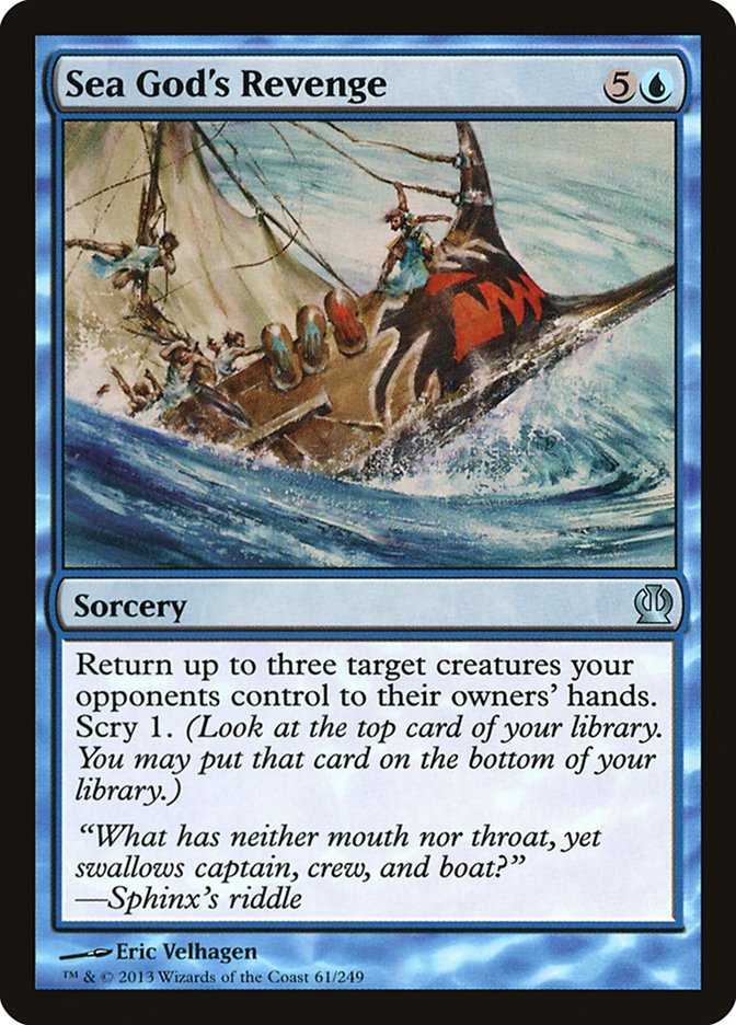 Sea God's Revenge 61 (Theros)  | Good Games Cannington