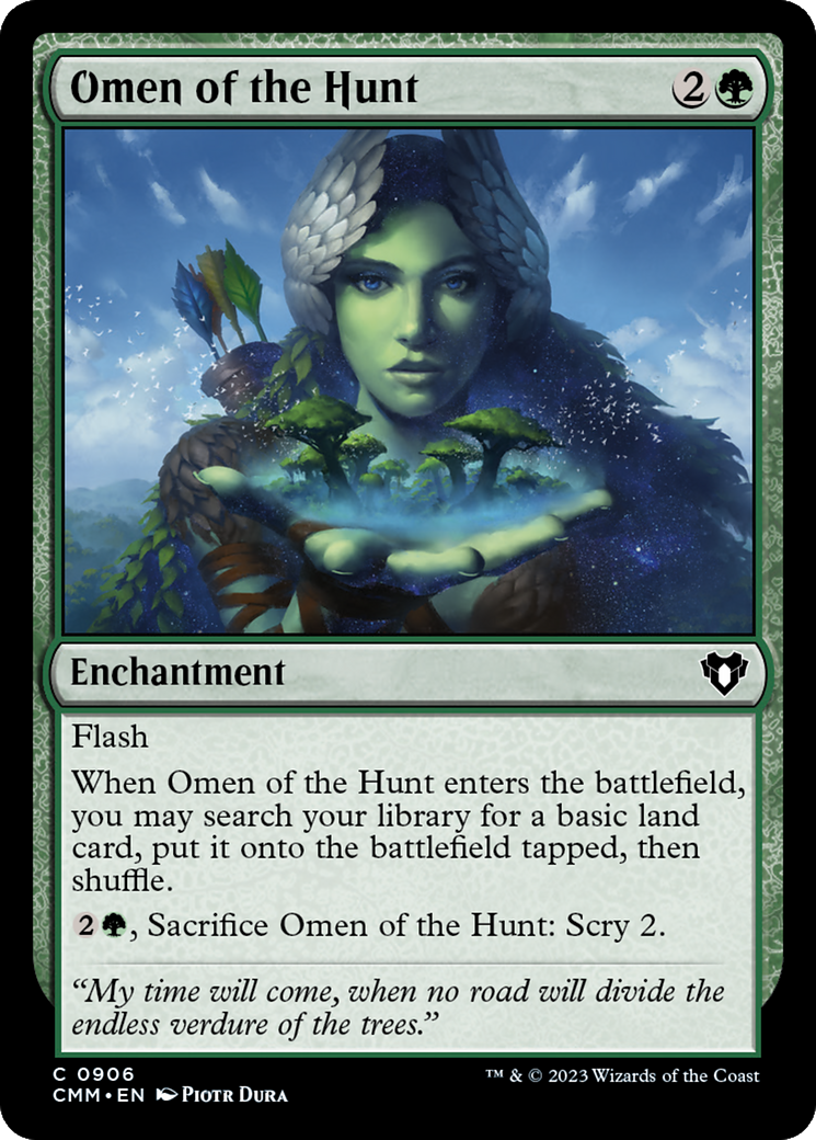 Omen of the Hunt [Commander Masters] | Good Games Cannington