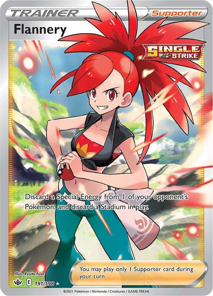 Flannery Full Art (SWSH06: Chilling Reign)  - Holofoil | Good Games Cannington