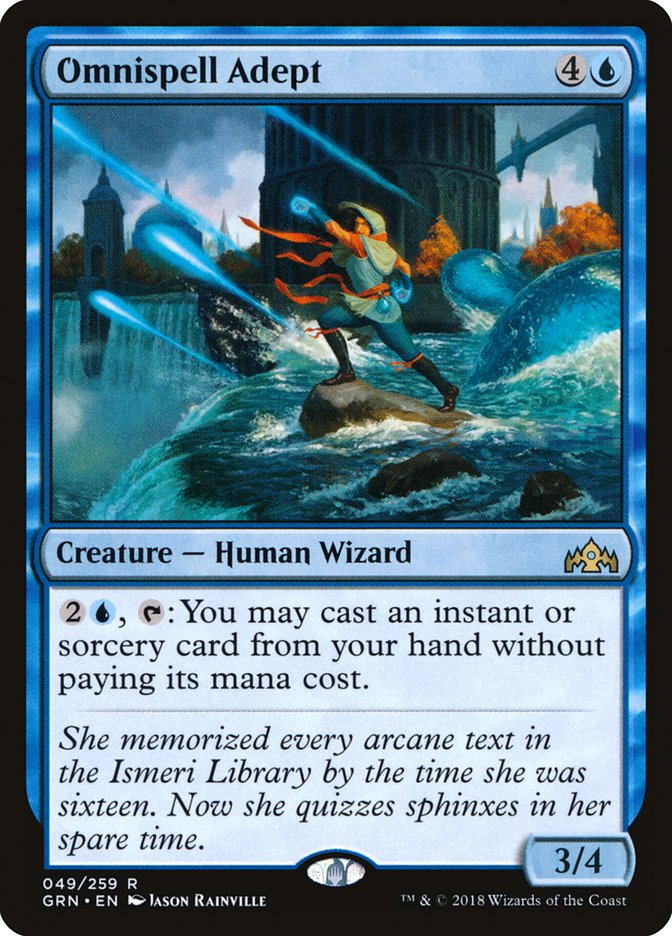 Omnispell Adept 49/259 (Guilds of Ravnica)  | Good Games Cannington