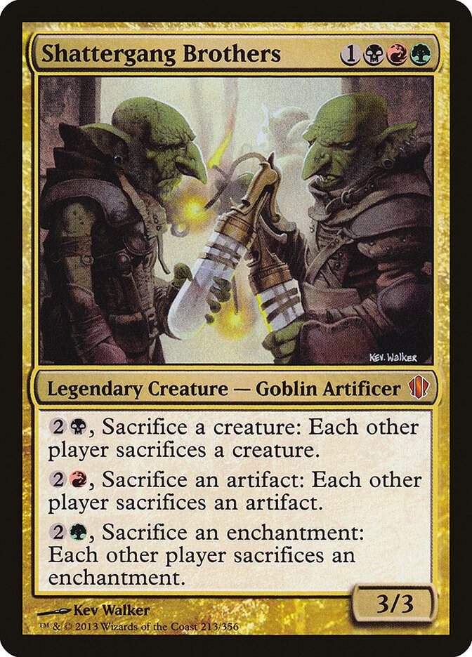 Shattergang Brothers 213/356 (Commander 2013)  | Good Games Cannington