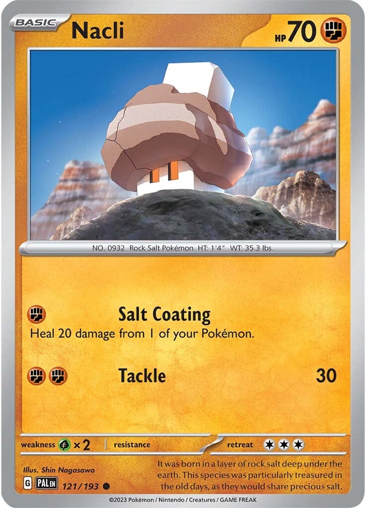Nacli (121/193) [Scarlet & Violet: Paldea Evolved] | Good Games Cannington
