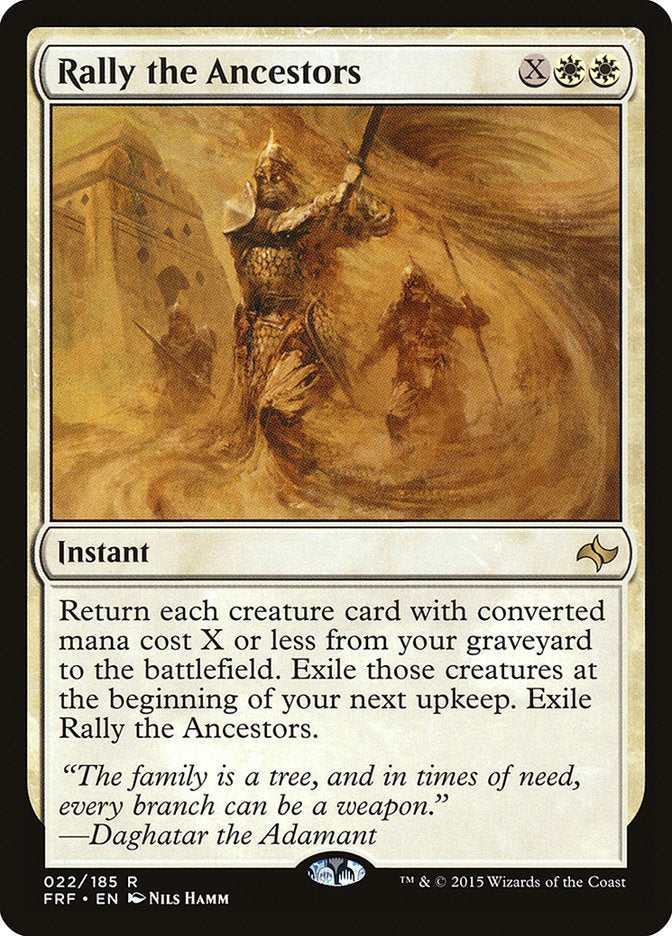 Rally the Ancestors 22/185 (Fate Reforged)  | Good Games Cannington