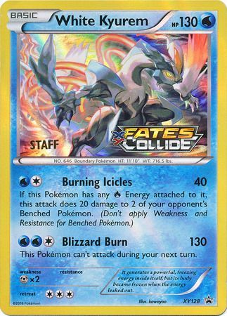 White Kyurem (XY128) (Staff) [XY: Black Star Promos] | Good Games Cannington