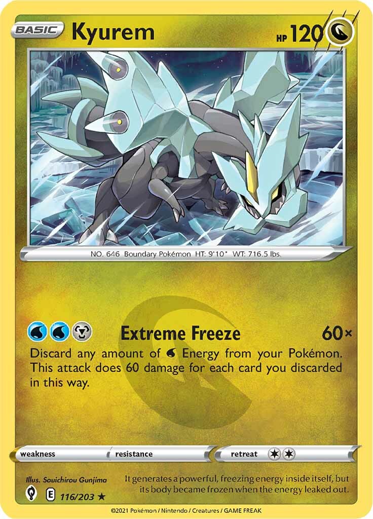 Kyurem (116/203) [Sword & Shield: Evolving Skies] | Good Games Cannington