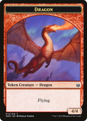 Servo // Dragon Double-Sided Token [Challenger Decks 2020 Tokens] | Good Games Cannington