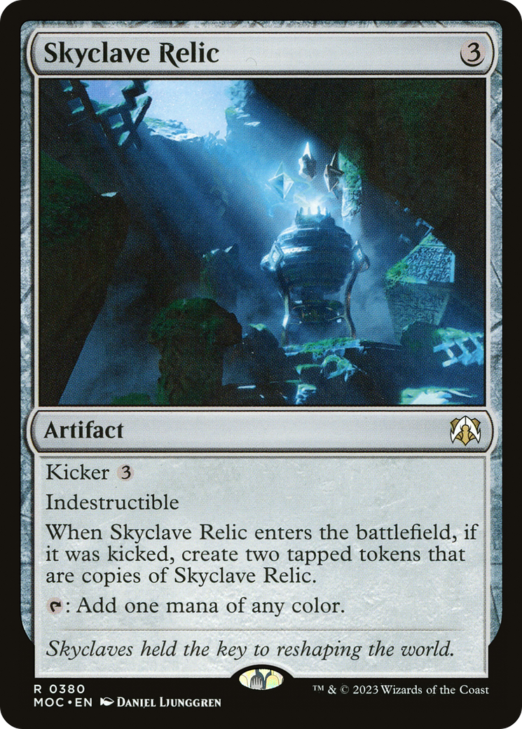 Skyclave Relic [March of the Machine Commander] | Good Games Cannington