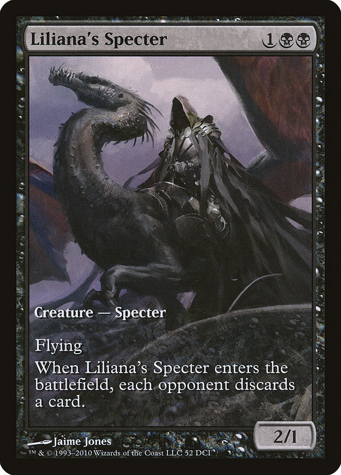 Liliana's Specter (Extended Art) [Magic 2011 Promos] | Good Games Cannington