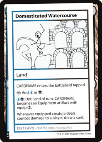 Domesticated Watercourse (2021 Edition) [Mystery Booster Playtest Cards] | Good Games Cannington