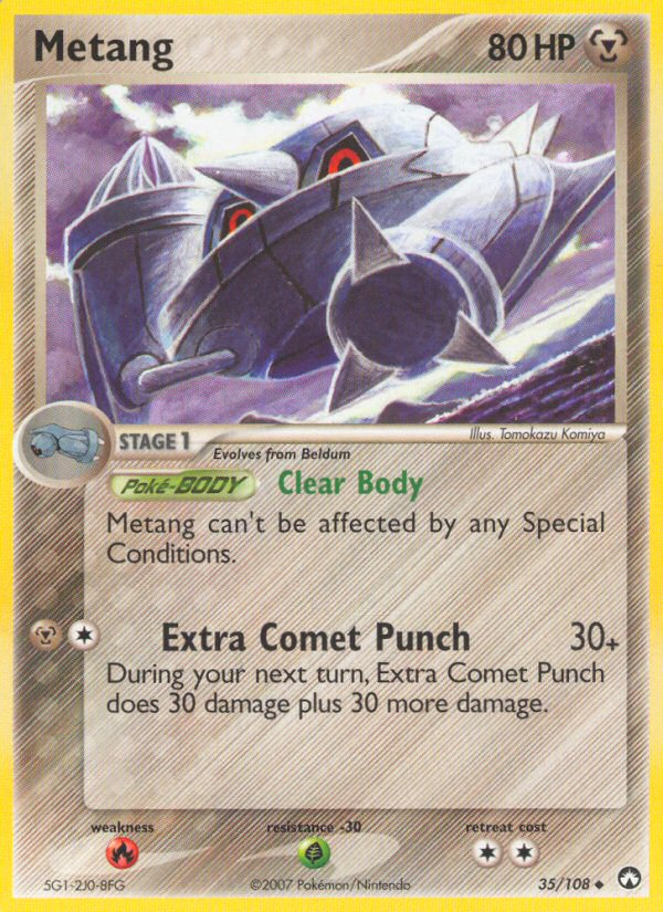 Metang (35/108) [EX: Power Keepers] | Good Games Cannington