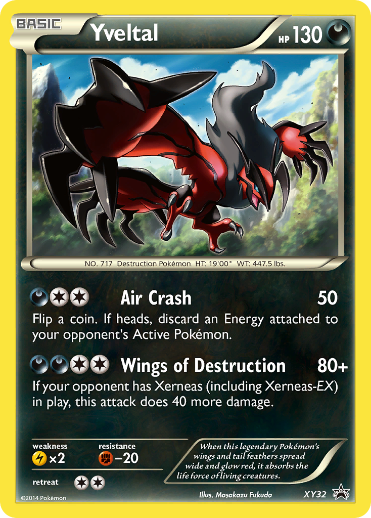 Yveltal (XY32) [XY: Black Star Promos] | Good Games Cannington