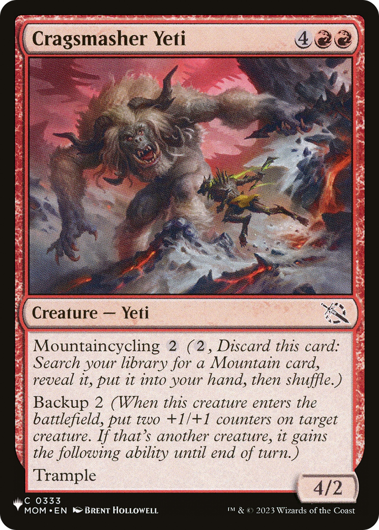 Cragsmasher Yeti [The List] | Good Games Cannington