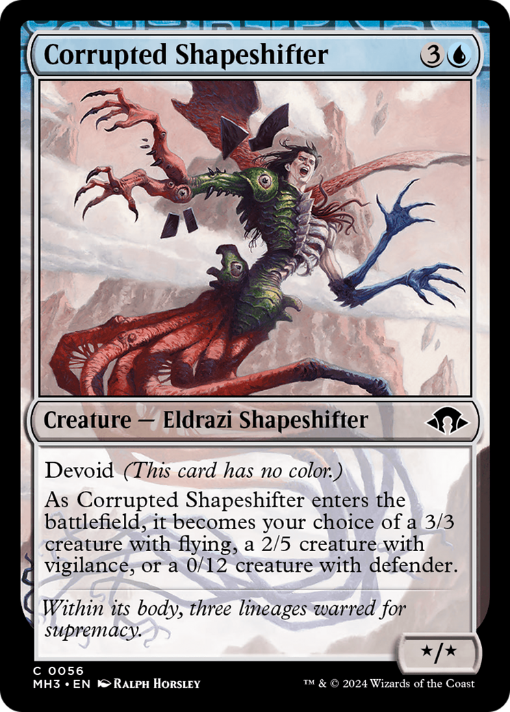 Corrupted Shapeshifter [Modern Horizons 3] | Good Games Cannington