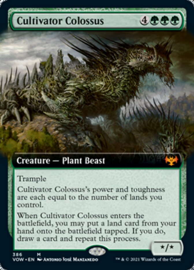 Cultivator Colossus (Extended Art) [Innistrad: Crimson Vow] | Good Games Cannington