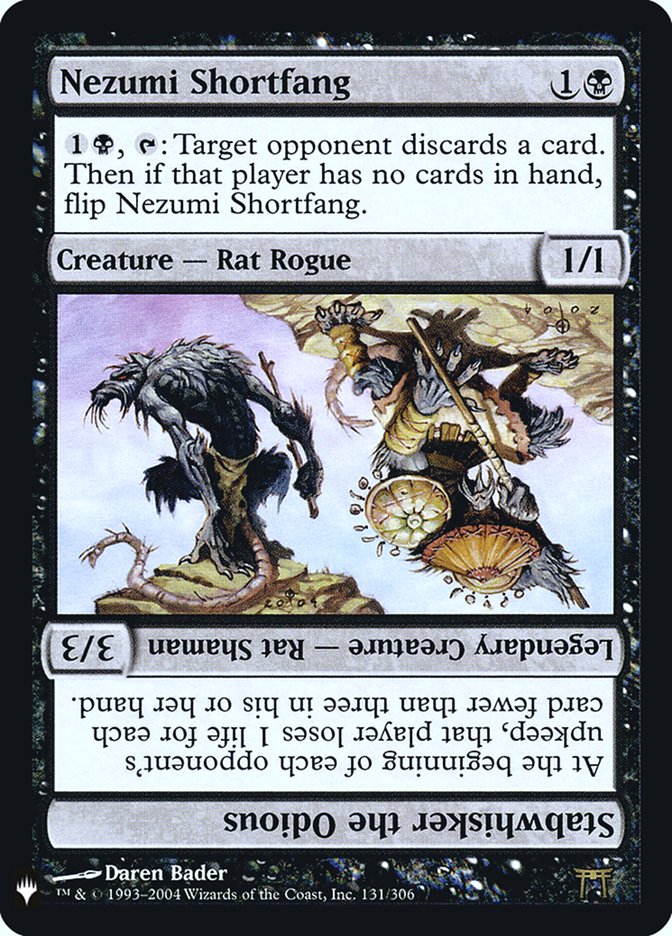 Nezumi Shortfang // Stabwhisker the Odious [Mystery Booster] | Good Games Cannington
