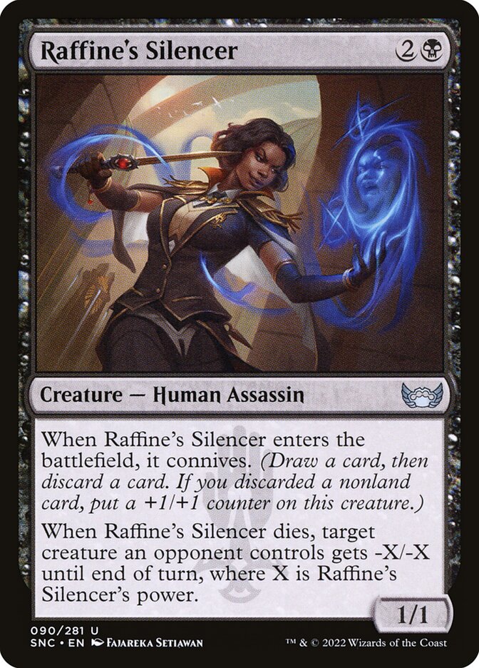 Raffine's Silencer 90/281 (Streets of New Capenna)  | Good Games Cannington